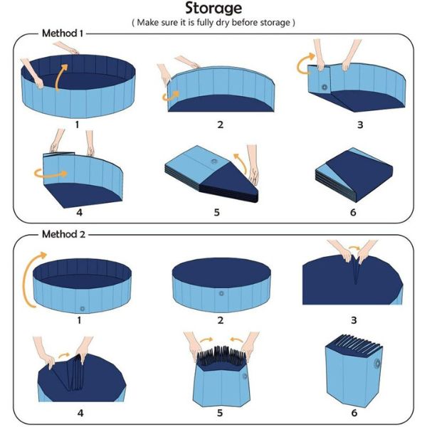 Sklopivi bazen za decu i kućne ljubimce | FOLDIPOOL