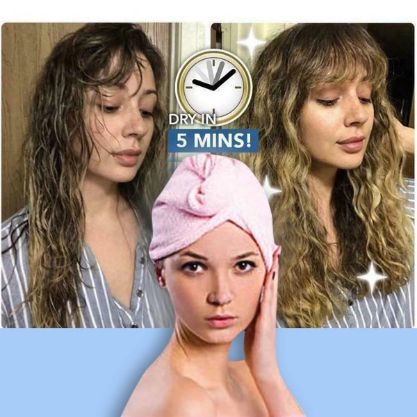 Peškir za brzo sušenje kose (1+1 GRATIS) | HAIRWRAP